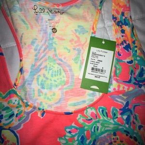 Lilly Pulitzer Coral Reef Crop Tank